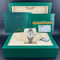 Rolex Datejust 31mm Silver Computer Diamanti Jubilee