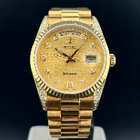 Rolex Day Date Yellow Gold 18k Anse Brillanti