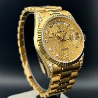 Rolex Day Date Yellow Gold 18k Anse Brillanti