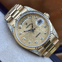 Rolex Day Date Yellow Gold 18k Anse Brillanti