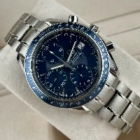 Omega Speedmaster Date Blue Dial Automatic