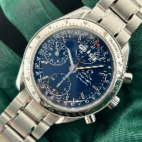 Omega Speedmaster Day Date Blue Dial 