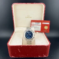 Omega Speedmaster Day Date Blue Dial 