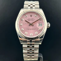 Rolex Datejust 31mm Baby Pink Brillanti Jubilee