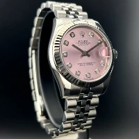 Rolex Datejust 31mm Baby Pink Brillanti Jubilee