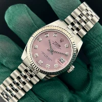 Rolex Datejust 31mm Baby Pink Brillanti Jubilee
