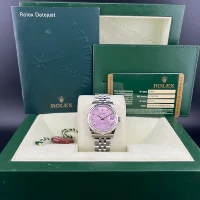 Rolex Datejust 31mm Baby Pink Brillanti Jubilee