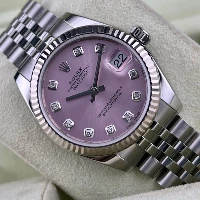 Rolex Datejust 31mm Baby Pink Brillanti Jubilee