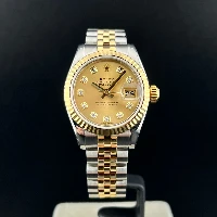 Rolex Lady Datejust 26mm Acciaio & Oro Champagne Brillanti