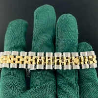 Rolex Lady Datejust 26mm Acciaio & Oro Champagne Brillanti