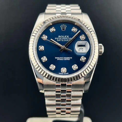 Rolex Datejust 36mm Jubilee Blu Brillanti