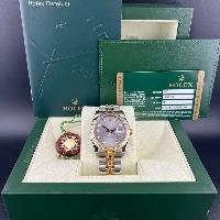 Rolex Datejust 36mm Acciaio/oro Rhodium Brillanti