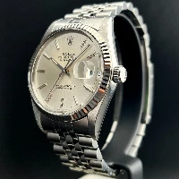 Rolex Datejust 36mm Silver Vetro Plastica Jubilee