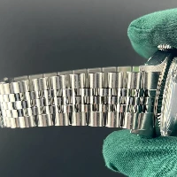 Rolex Datejust 36mm Silver Vetro Plastica Jubilee