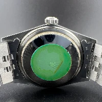 Rolex Datejust 36mm Silver Vetro Plastica Jubilee