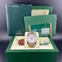 Rolex Datejust 36mm Acciaio/oro Bianco Brillanti