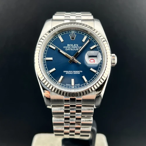 Rolex Datejust 36mm Jubilee Blu Indici Roulette