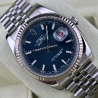 Rolex Datejust 36mm Jubilee Blu Indici Roulette