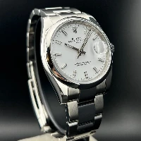 Rolex Oyster Perpetual Date 34mm Bianco