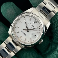 Rolex Oyster Perpetual Date 34mm Bianco