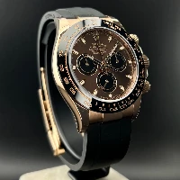 Rolex Daytona Rose Gold Chocolate OysterFlex