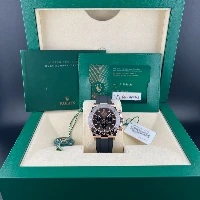 Rolex Daytona Rose Gold Chocolate OysterFlex