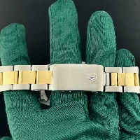 Rolex Oyster Perpetual Date 34mm Acciaio Oro Champagne