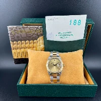 Rolex Oyster Perpetual Date 34mm Acciaio Oro Champagne