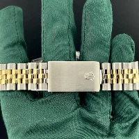 Rolex Datejust 36mm Acciaio/oro Blu Brillanti