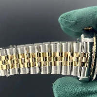 Rolex Datejust 36mm Acciaio/oro Blu Brillanti