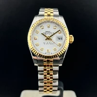 Rolex Lady Datejust 26mm Acciaio & Oro Bianco Brillanti