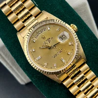 Rolex Day Date Yellow Gold 18k Brillanti