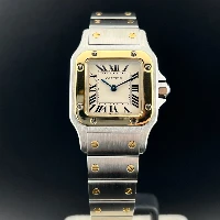 Cartier Santos Galbée Acciaio & Oro