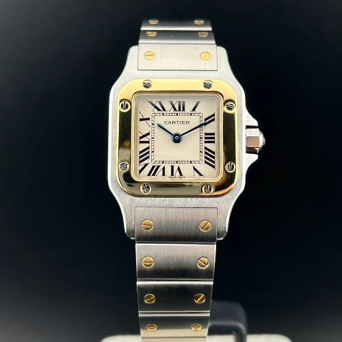 Cartier Santos Galbée Acciaio & Oro
