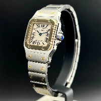 Cartier Santos Galbée Acciaio & Oro