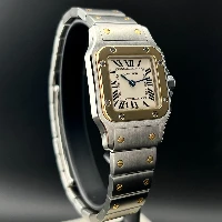 Cartier Santos Galbée Acciaio & Oro