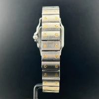 Cartier Santos Galbée Acciaio & Oro