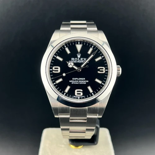 Rolex Explorer I 39mm RRR Nero