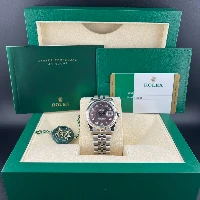 Rolex Datejust 36mm Madreperla Nera Brillanti