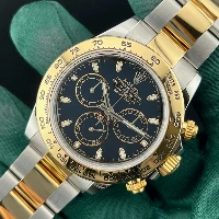 Rolex Daytona Acciaio&Oro Black Dial