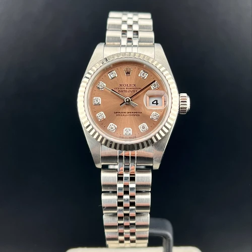 Rolex Lady Datejust 26mm Jubilee Rosa Brillanti