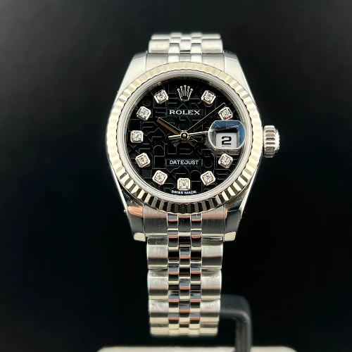 Rolex Lady Datejust 26mm Nero Computer Brillanti