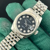 Rolex Lady Datejust 26mm Nero Computer Brillanti