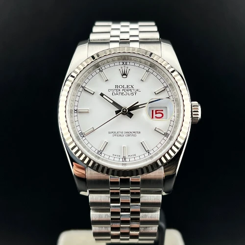 Rolex Datejust 36mm Jubilee Bianco Indici