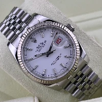 Rolex Datejust 36mm Jubilee Bianco Indici