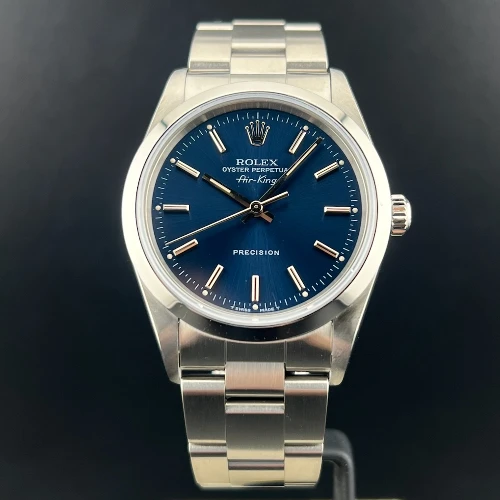 Rolex Air King Blu Indici