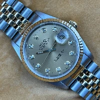Rolex Datejust 36mm Acciaio/oro Champagne Brillanti
