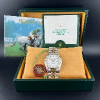 Rolex Datejust 36mm Acciaio/oro Bianco Brillanti