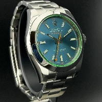 Rolex Milgauss Blu Vetro Verde