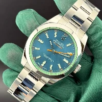 Rolex Milgauss Blu Vetro Verde